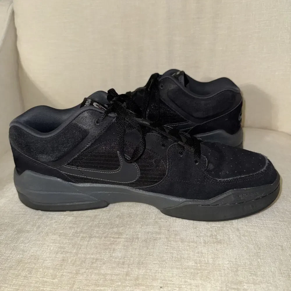 Nike Air Jordan Stadium 90 Shoes Mens Size 13 Black Anthracite DX4397-001